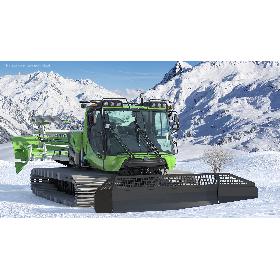 3D Snowcat Pistenbully Rigged model